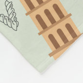 Couverture Polaire Italie Vacances parfaites (Coin)