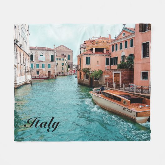 Couverture Polaire Italy Venice (Devant (Horizontal))