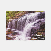 COUVERTURE POLAIRE ITHACA NEW YORK CASCADE (Devant (Horizontal))