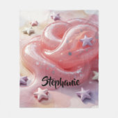 Couverture Polaire It's a Slime Birthday Party For Girl’s Gift (Devant)