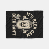 Couverture Polaire It's Beer Can Not Beer Can't (Devant (Horizontal))