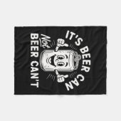 Couverture Polaire It's Beer Can Not Beer Can't (Devant (Horizontal))