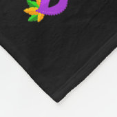 Couverture Polaire It's Mardi Gras Y'all Feathered Mask Carnival Men  (Coin)