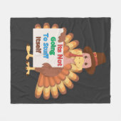 Couverture Polaire Its Not Going To Stuff Itself (Devant (Horizontal))