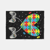 Couverture Polaire It's Ok To Be Different Boys Autism Awareness Mont (Devant (Horizontal))