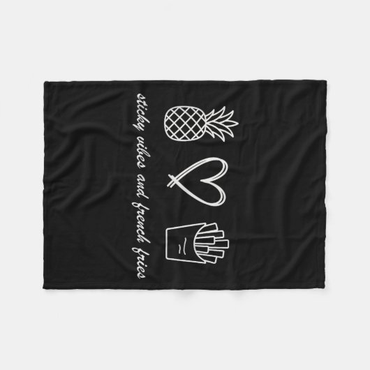 Couverture Polaire Ivf Mom Pregnancy Transfer Day Sticky Vibes & (Devant (Horizontal))