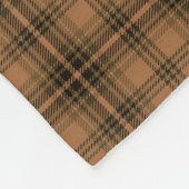 Couverture Polaire Ivoire brun bronzage du plaid | de silhouette de (Coin)