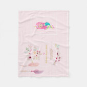 Couverture Polaire IVY - Filles Nom Signification Objet cadeau - Sirè (Devant)