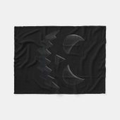 Couverture Polaire Jack O Lantern Halloween Costume – Soky Y Pumpkin (Devant (Horizontal))