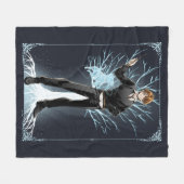 Couverture Polaire Jack Russell Terrier Patronus d'Anime Ron Weasley (Devant (Horizontal))