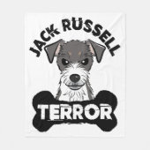 Couverture Polaire Jack Russell Terror Funny Parsons Terrier Chien (Devant)