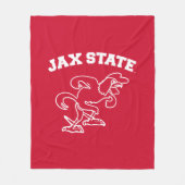 Couverture Polaire Jacksonville State University JAX State Gamecocks (Devant)