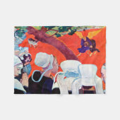 Couverture Polaire Jacob Wrestling avec l'ange, Gauguin (Devant (Horizontal))