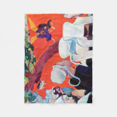 Couverture Polaire Jacob Wrestling avec l'ange, Gauguin (Devant)