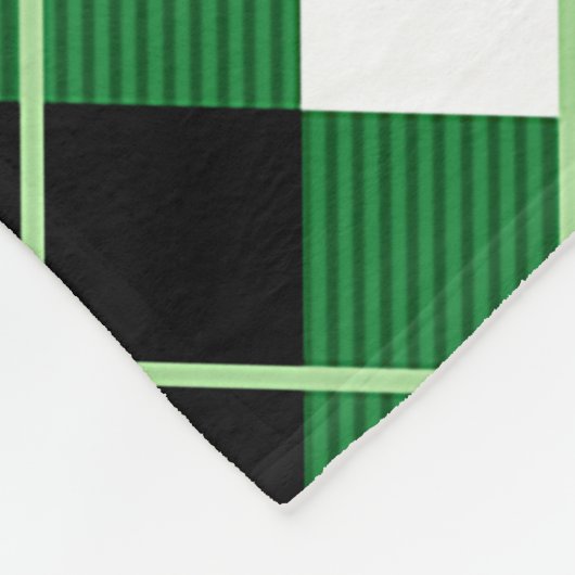 Couverture Polaire Jacquard Diagonal Plaid Diamant (Coin)