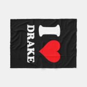 Couverture Polaire J'adore (Devant (Horizontal))