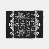 Couverture Polaire J'adore le fantôme (Devant (Horizontal))