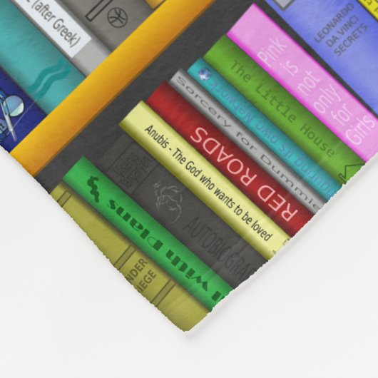 Couverture Polaire J'adore lire Livres Thunder_Cove (Coin)