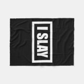 Couverture Polaire J'Affecte Des Citations D'Autonomisation Graphique (Devant (Horizontal))