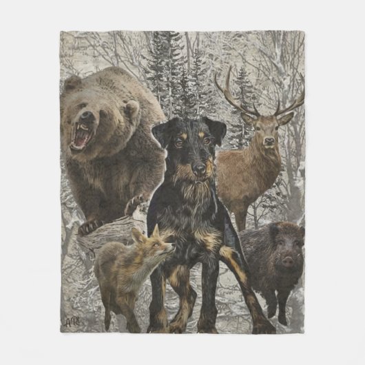 Couverture Polaire Jagdterrier, Chère Bête c. Renbrad (Devant)