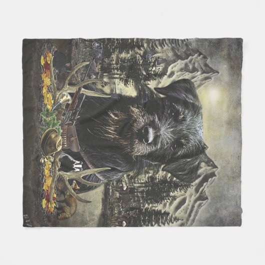 Couverture Polaire Jagdterrier - chien de chasse polyvalent (Devant (Horizontal))