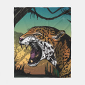 Couverture Polaire Jaguar (Devant)