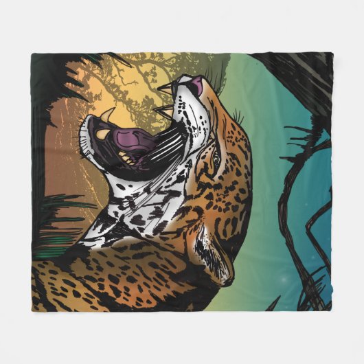 Couverture Polaire Jaguar (Devant (Horizontal))