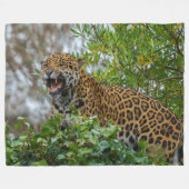 Couverture Polaire Jaguar Growl (Devant (Horizontal))