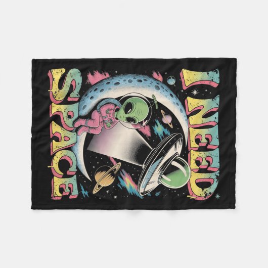 Couverture Polaire J'ai besoin d'un Alien d'astronomie spatiale (Devant (Horizontal))