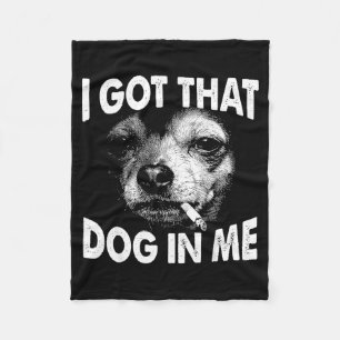 Couverture Polaire J'ai ce chien en moi les amateurs de chihuahua drô