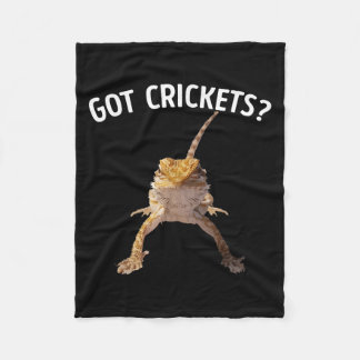 Couverture Polaire J'ai des crickets, une chemise de dragon