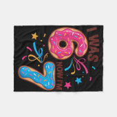 Couverture Polaire J'ai eu 7 ans pour mon anniversaire J'avais 6 ans  (Devant (Horizontal))