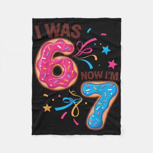 Couverture Polaire J'ai eu 7 ans pour mon anniversaire J'avais 6 ans  (Devant)