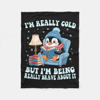 Couverture Polaire J'ai froid mais je fais preuve de courage à ce suj