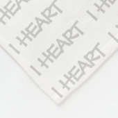 Couverture Polaire J'ai le coeur des canards (Coin)