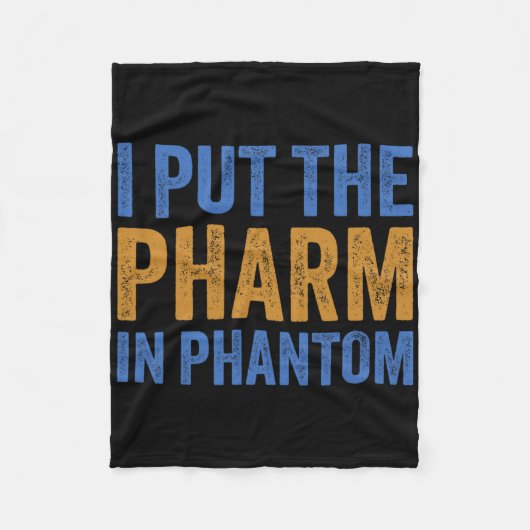 Couverture Polaire J'Ai Mis Pharm Dans Phantom Funny Halloween Rx 1 (Devant)