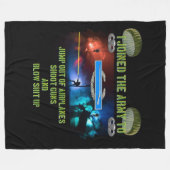 COUVERTURE POLAIRE J'AI REJOINT L'ARMÉE À (Devant (Horizontal))