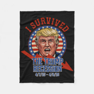 Couverture Polaire J'Ai Survécu À La Récession De Trump 4 7 25 - 4 9