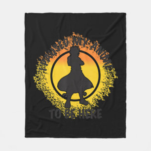 Couverture Polaire J'Ai Suspendu Mon Anime Pour Être Ici Femmes Homme