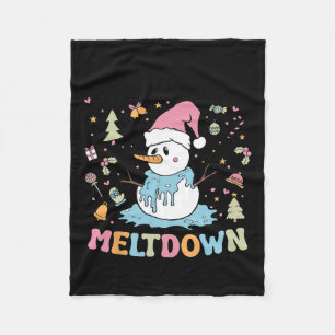 Couverture Polaire J'ai une fonte des neiges Noël drôle Noël Noël Noë