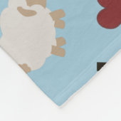 Couverture Polaire J'aime Ewe (Coin)