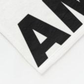 Couverture Polaire J'aime l'Amérique (Coin)