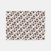 Couverture Polaire J'aime le café ! ! (Devant (Horizontal))