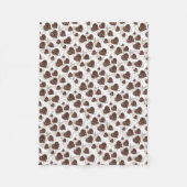 Couverture Polaire J'aime le café ! ! (Devant)