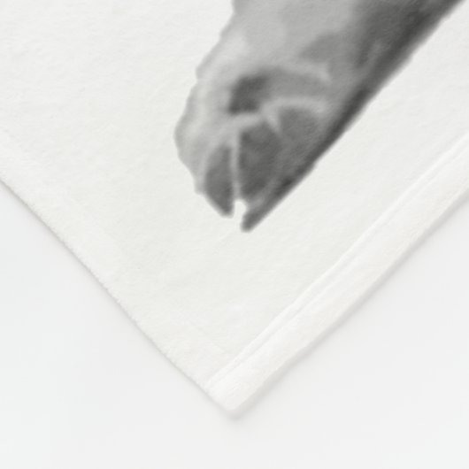 Couverture Polaire J'aime le corgi (Coin)