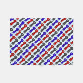 Couverture Polaire J'Aime Les Écharpes ! (Devant (Horizontal))