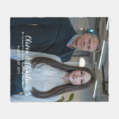 Couverture Polaire ❤️ J'Aime Mes Chatbots Créer Ma Propre Photo (Devant (Horizontal))