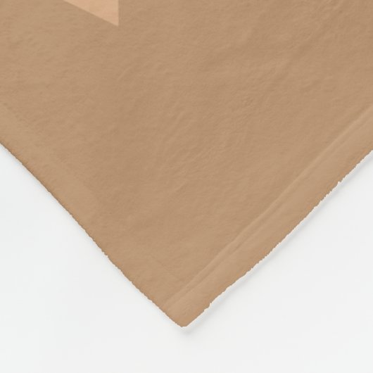 Couverture Polaire J'aime mon café Retro Java Mocha (Coin)