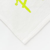 Couverture Polaire J'aime pickleball drôle pickle ball (Coin)