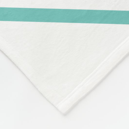 Couverture Polaire J'aime vraiment les chevaux en vert marin (Coin)